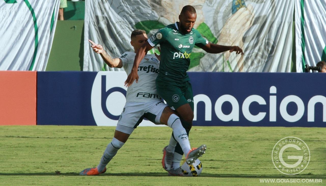 SÉRIE A: GOIÁS E PALMEIRAS EMPATAM EM 1 A 1, NA SERRINHA