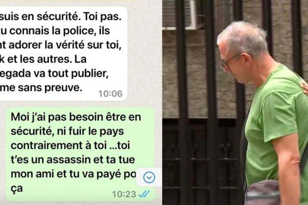 Cônsul alemão ameaça testemunha em mensagem: “Estou seguro. Você não”