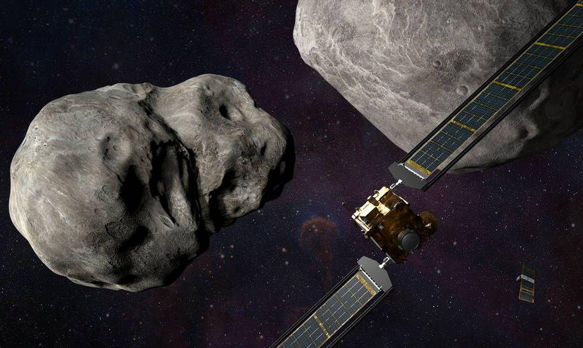 Nasa colide nave com asteroide nesta segunda-feira