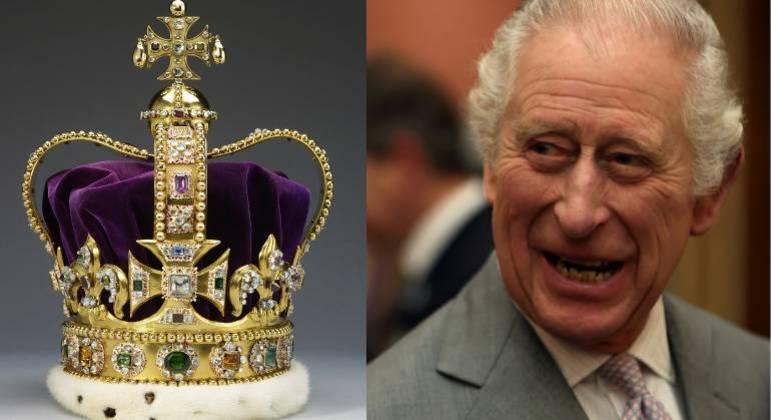 Coroa histórica repleta de pedras preciosas será modificada para coroação do rei Charles 3º