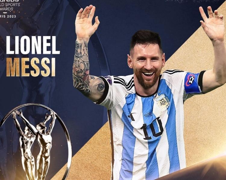 Messi ganha troféu de ‘Atleta do Ano’ do prêmio Laureus