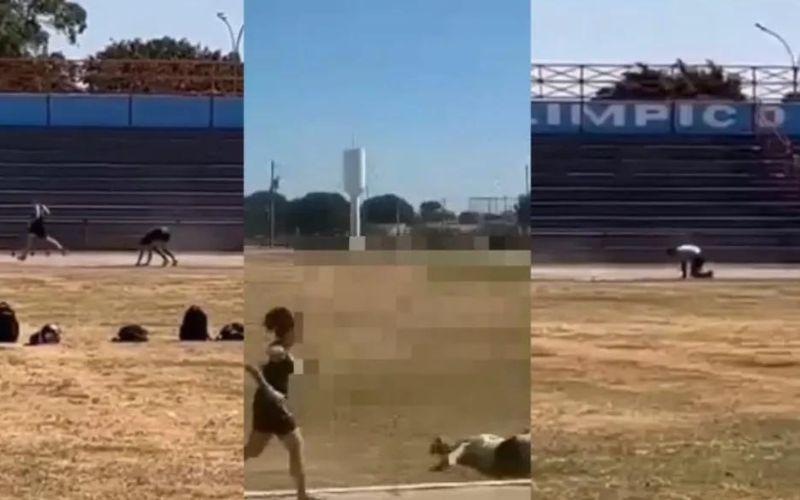 Assista: Homem morre após passar mal em teste de aptidão física da Polícia Militar