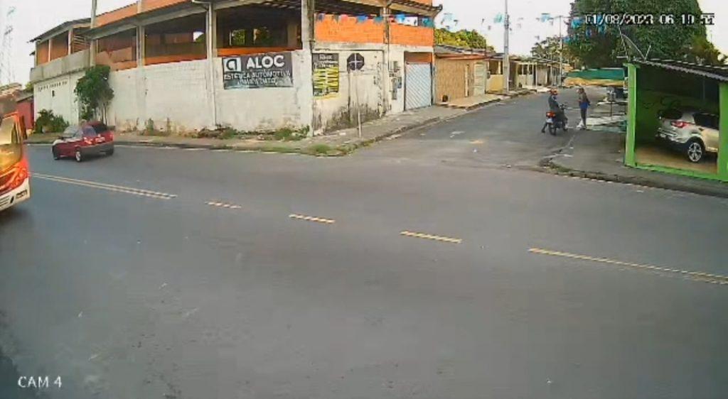 Assista: trabalhador reage a assalto no bairro Cidade Nova em Manaus