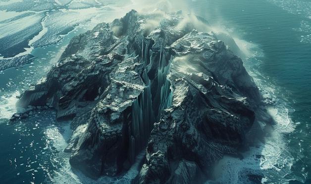 Iceberg se aproxima perigosamente de um vilarejo – os moradores ficam pálidos quando veem o que há nele