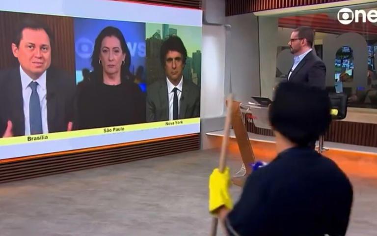 Saiba se GloboNews vai demitir faxineira que invadiu jornal