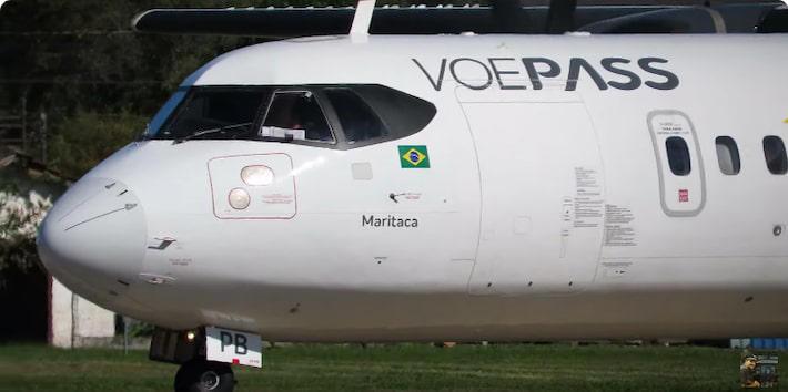 Avião da Voepass com destino a Guarulhos tem problema e pede para pousar em MG