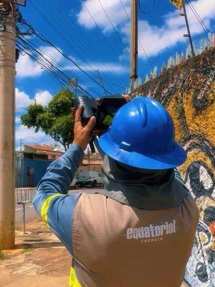 Equatorial Goiás usa termovisores para reforçar inspeções na rede elétrica