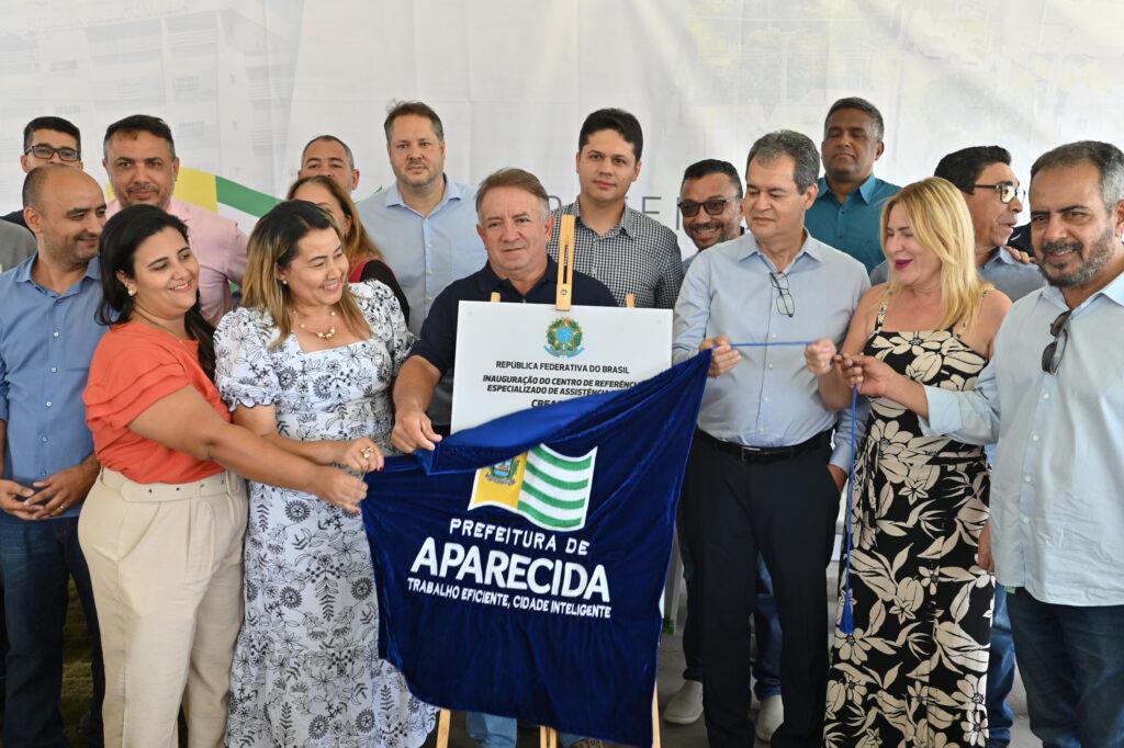 Prefeito Vilmar e Sulnara inauguram Creas do Jardim Maranata