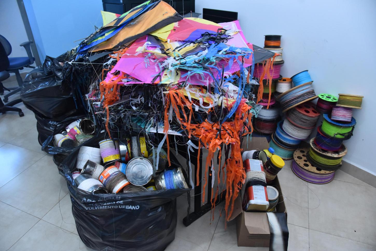 Guarda Municipal intensifica combate a cerol e linhas cortantes em Aparecida