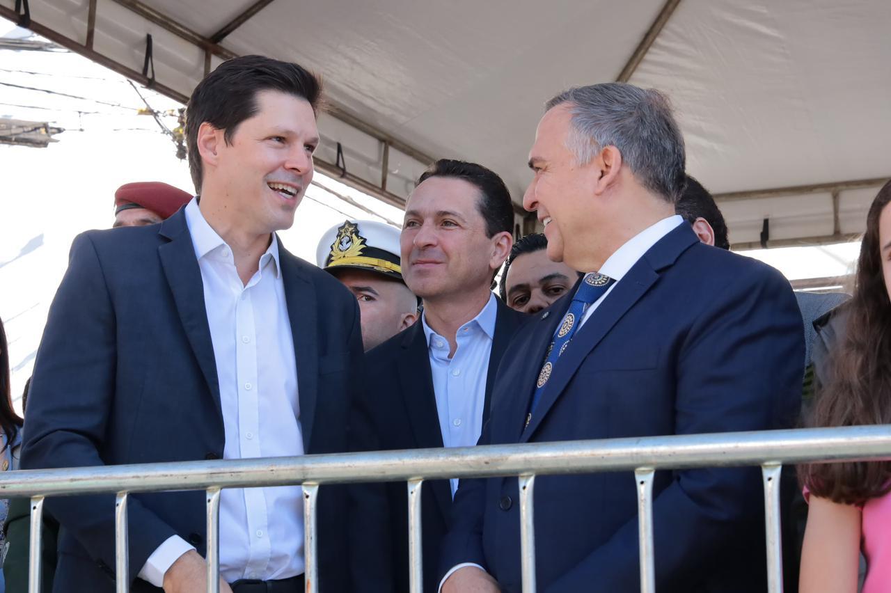 Prefeito Leandro Vilela participa das comemorações pelos 92 anos de Goiânia